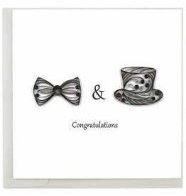 Quilling Card Two Grooms Quilled Card