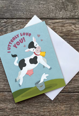 Good Paper Utterly Love You Card