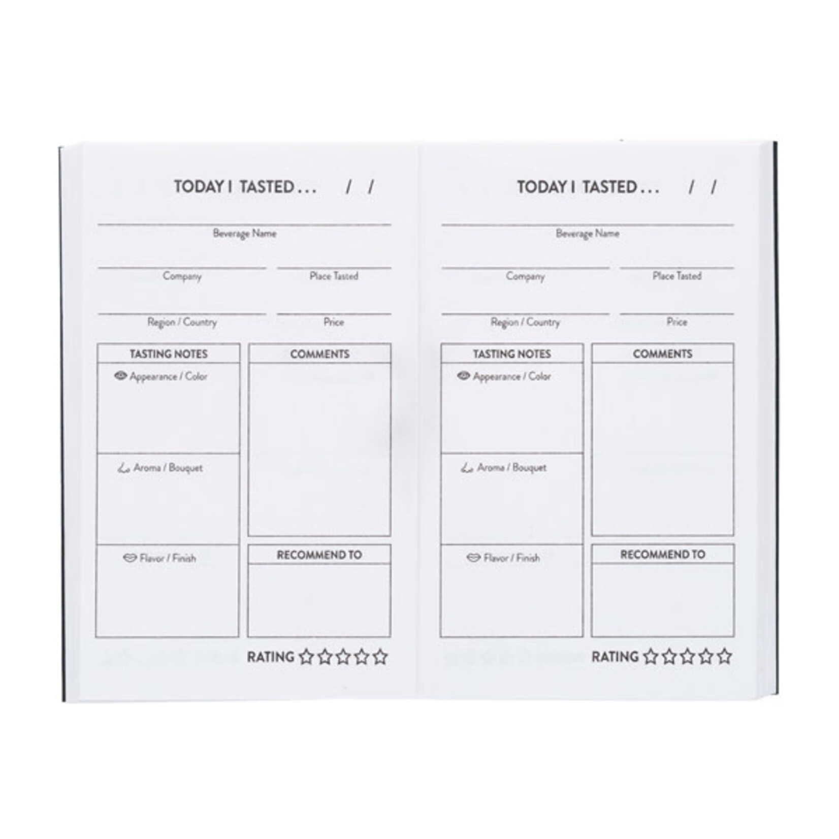 Matr Boomie Whiskey Tasting Pocket Journal