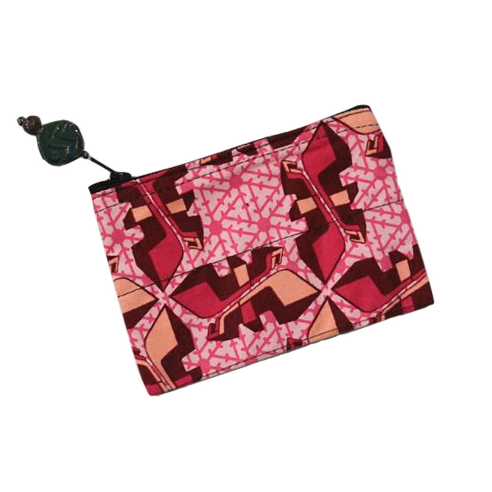 Creation Hive Zippered Kitenge Coin Purse