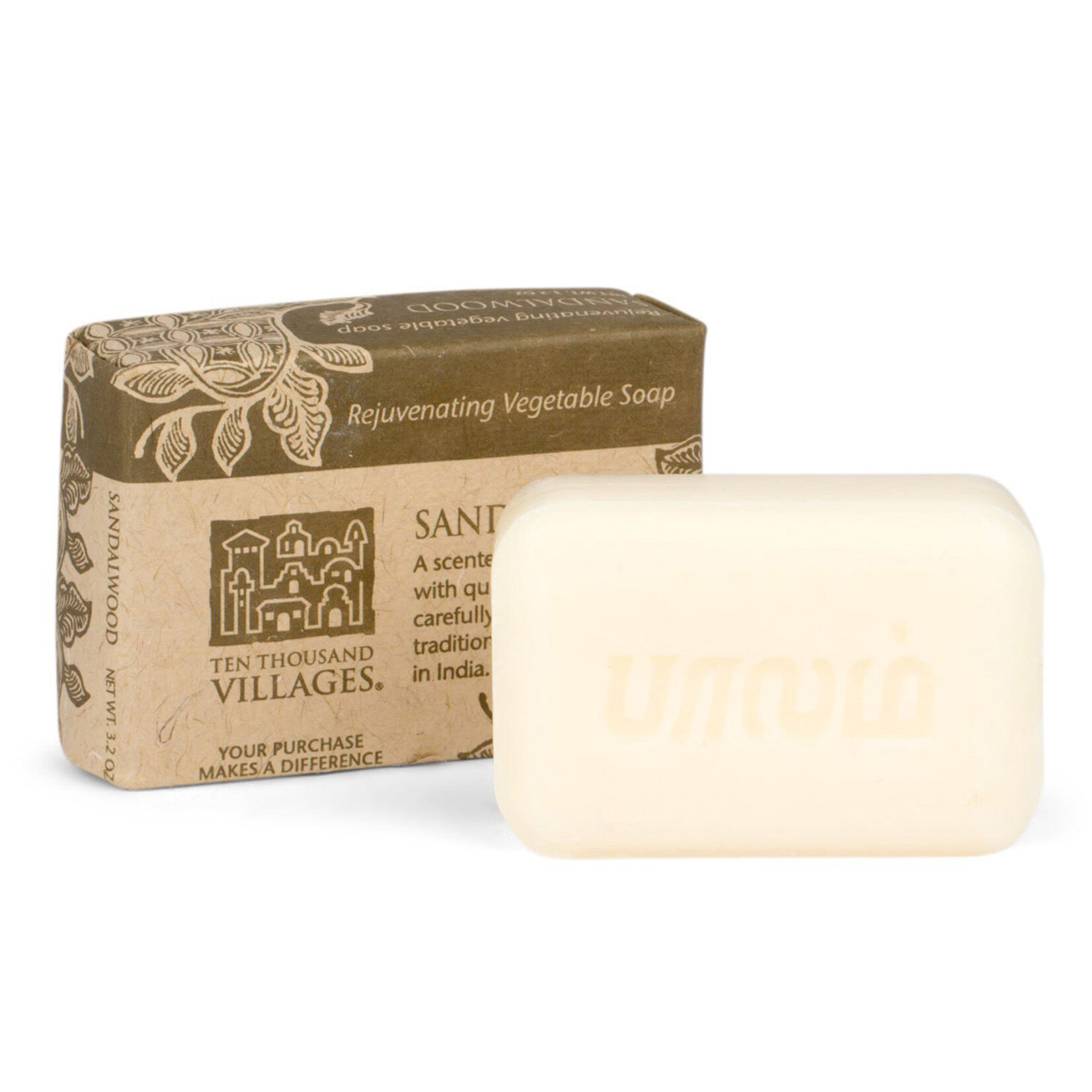 Ten Thousand Villages Sandalwood Soap
