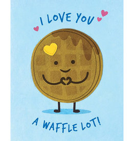 Good Paper Waffle Love Card