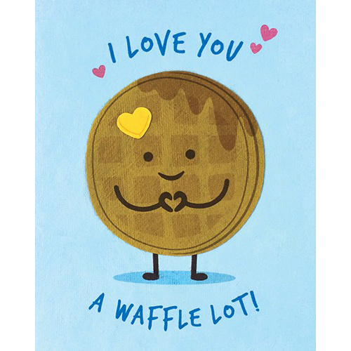 Waffle Love Card Global Gifts