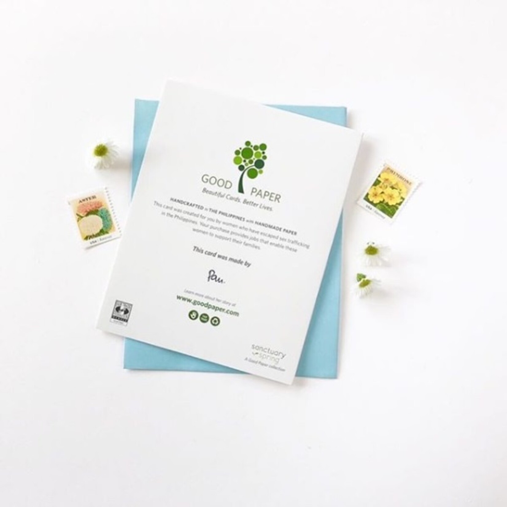 Good Paper You Make My Heart Flutter Love Card