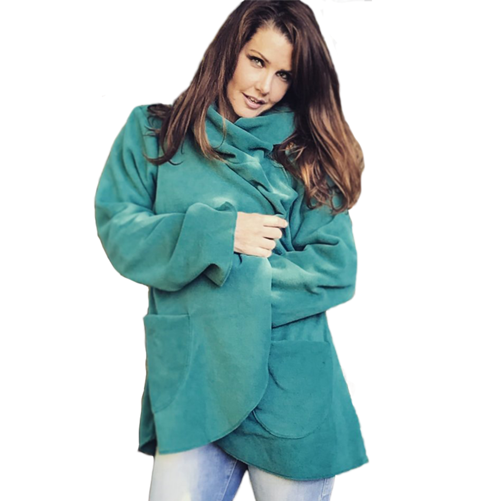 Ganesh Himal Fleece Jacket with Hood- Assorted Colors