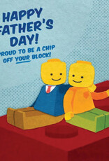 Good Paper Chip Off Your Block Father's Day Card
