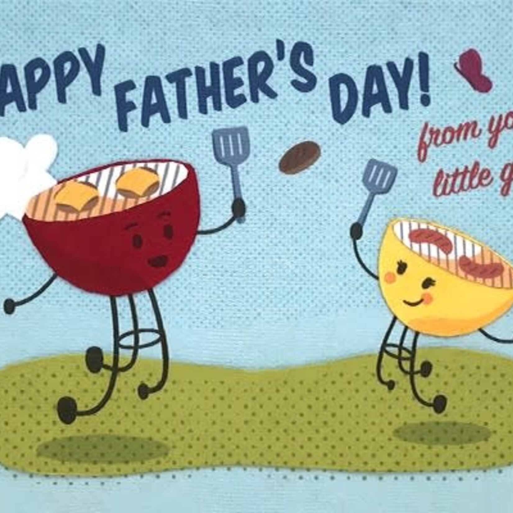 Good Paper Dad's Little Grill Father's Day Card