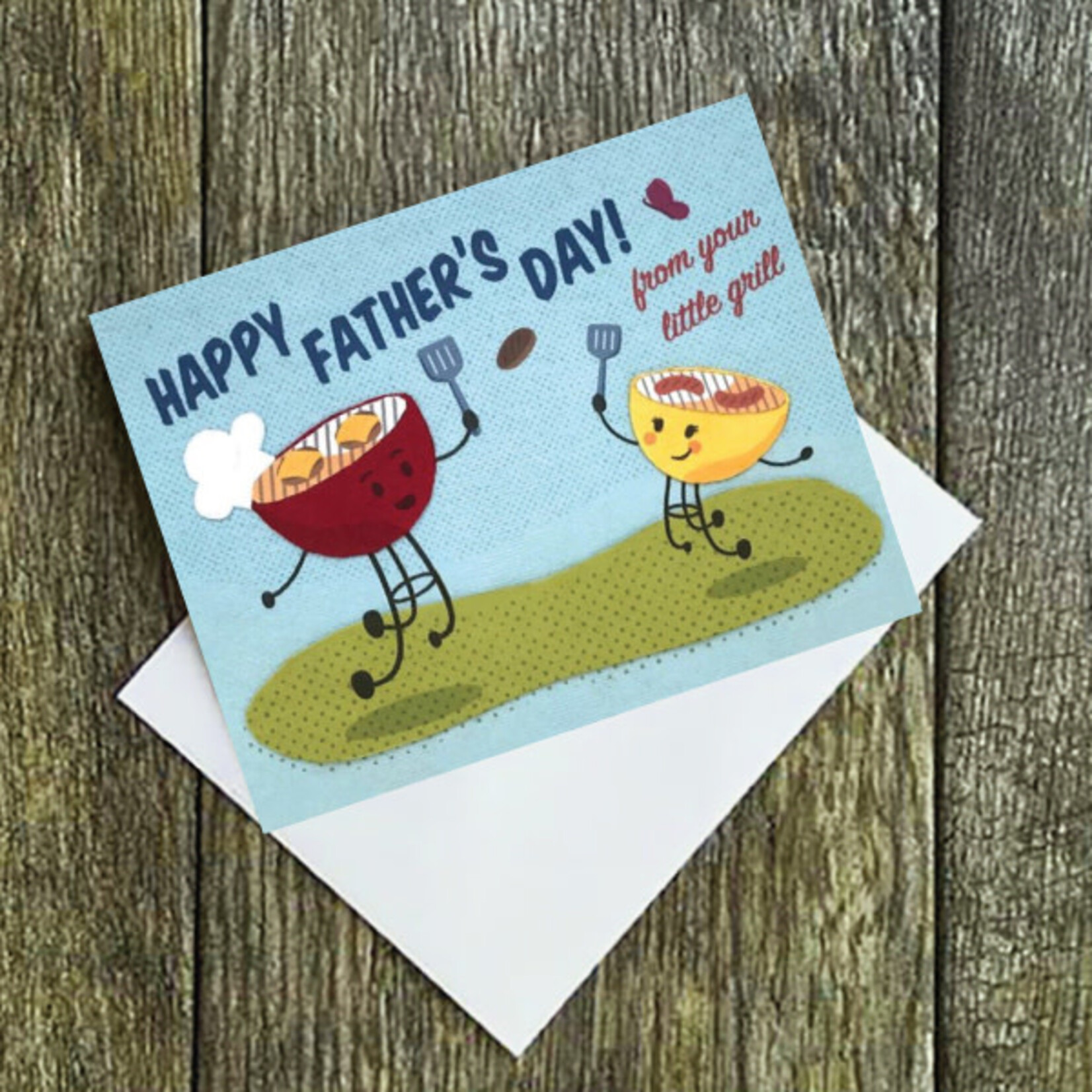 Good Paper Dad's Little Grill Father's Day Card