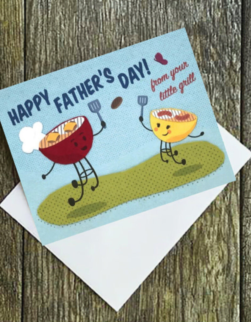 Good Paper Dad's Little Grill Father's Day Card
