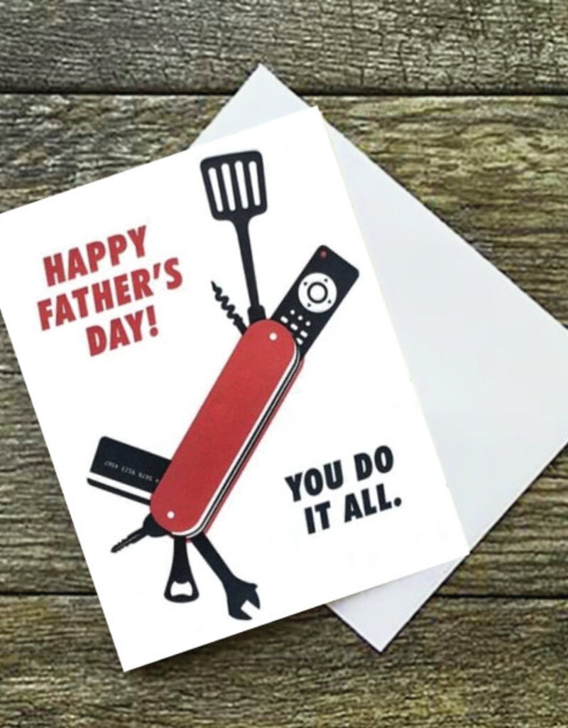 Good Paper Do It All Dad Father's Day Card