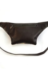 Minga Imports Leather Fanny Pack