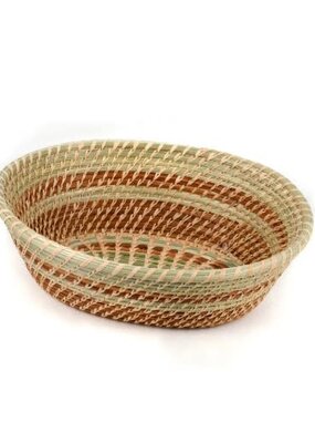 Mayan Hands Lidia Pine Needle & Wild Grass Basket