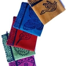 Ganesh Himal Blockprint Cotton Square Coin Purse