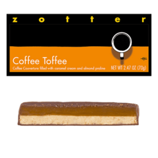 Zotter Chocolate Coffee Toffee Hand-Scooped Chocolate