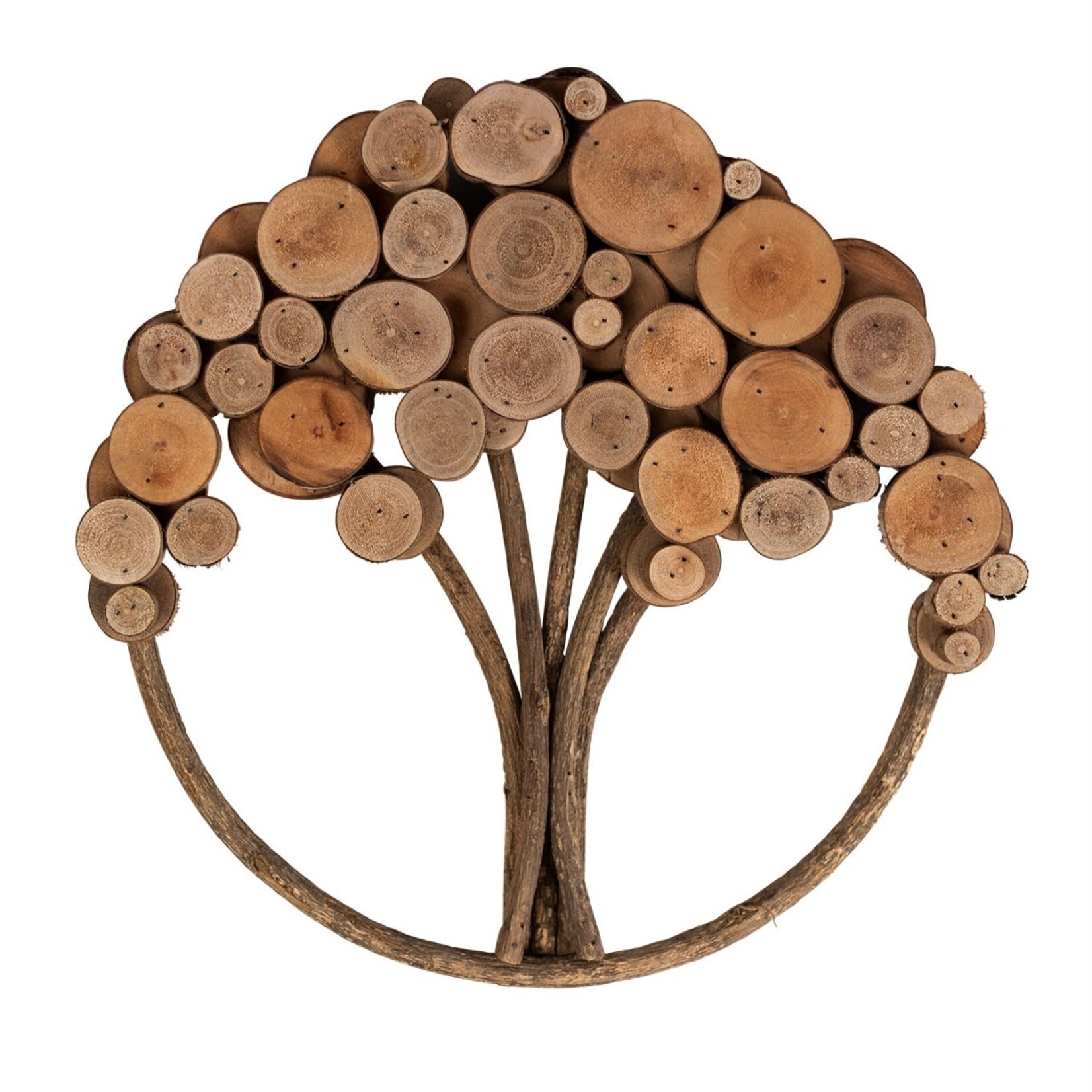 Ten Thousand Villages Enjoy the Shade Wall Art - Wood Tree