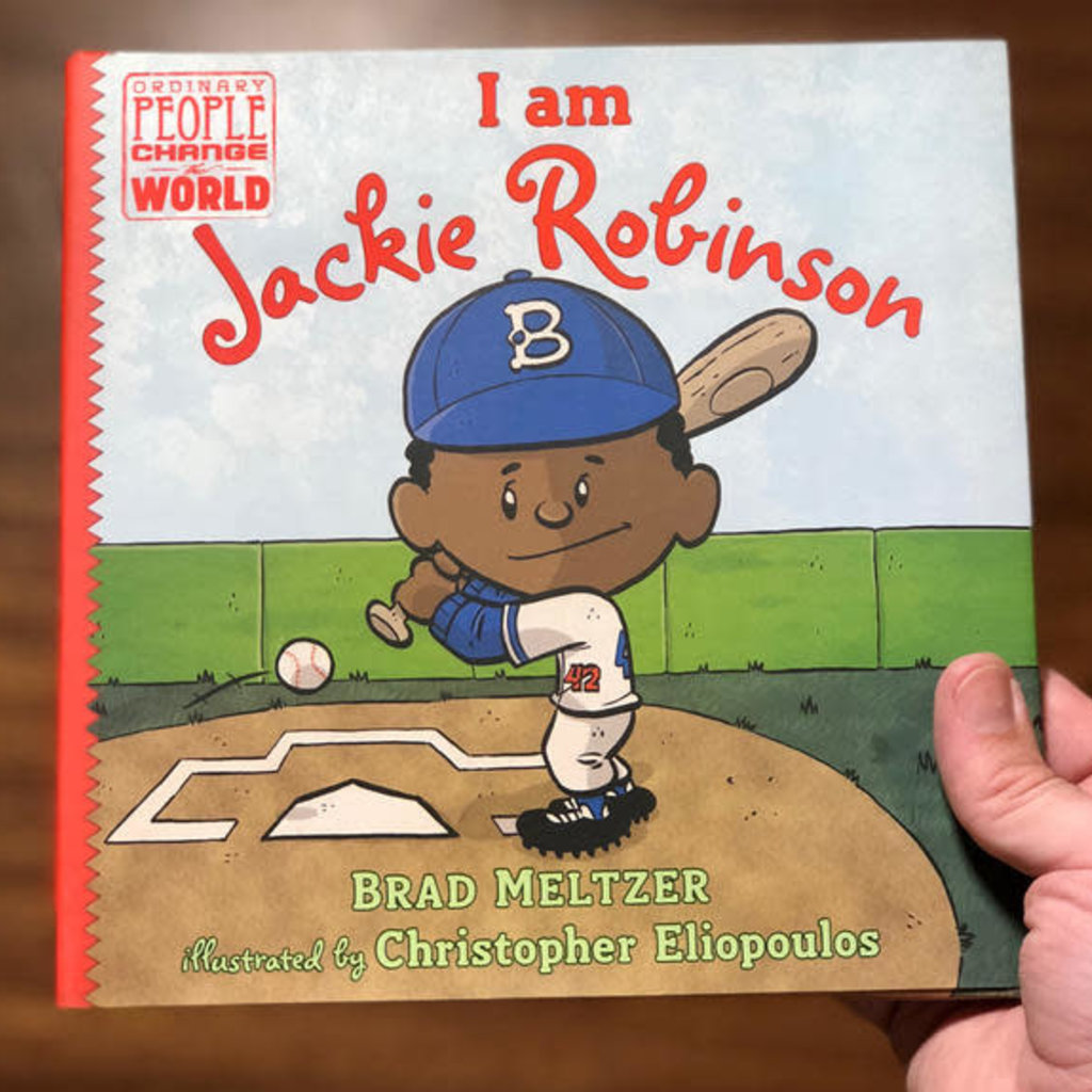 Front cover of Jackie Robinson comic book]