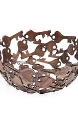 Ten Thousand Villages Recycled Key Bowl