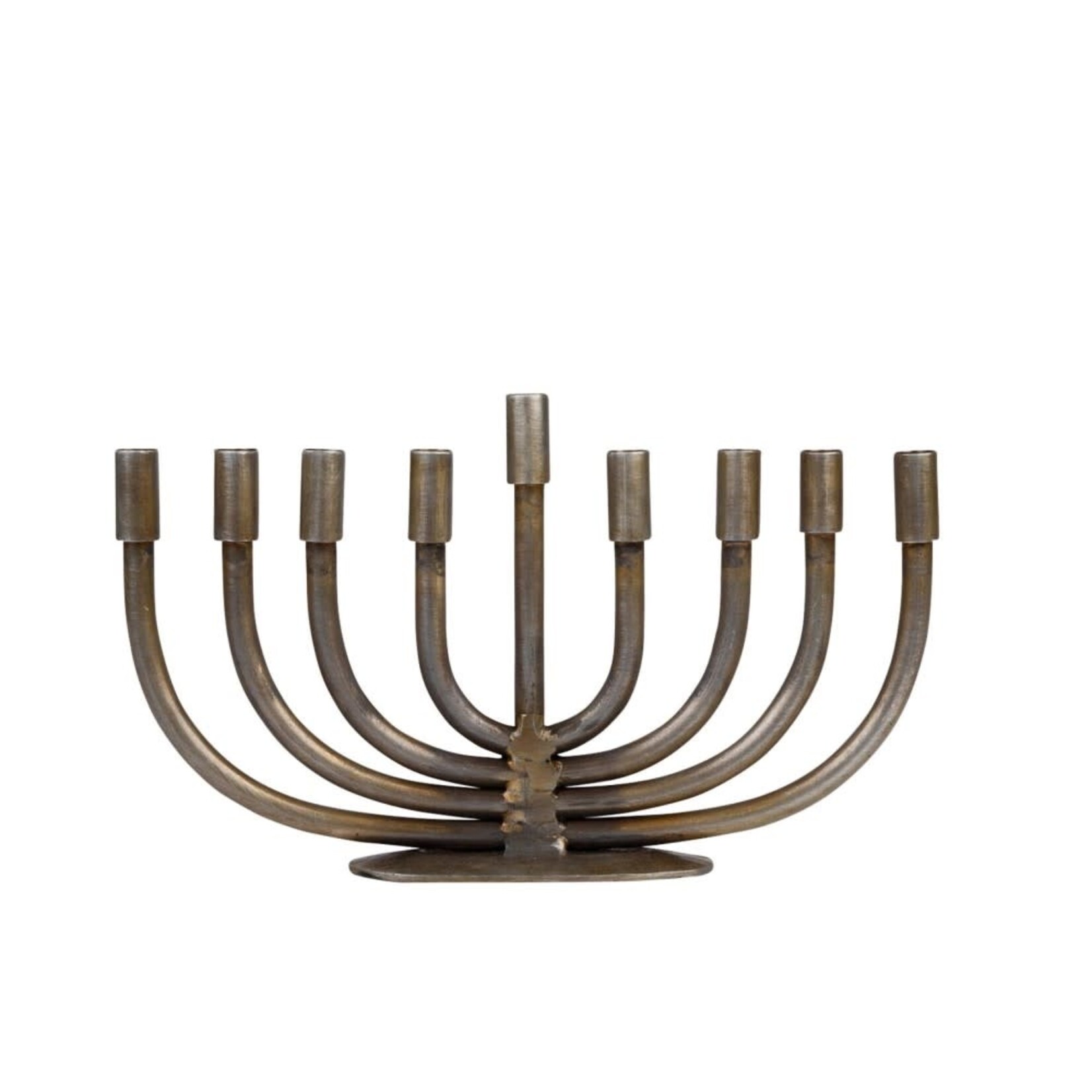 Ten Thousand Villages Wrought Iron Minimalist Menorah