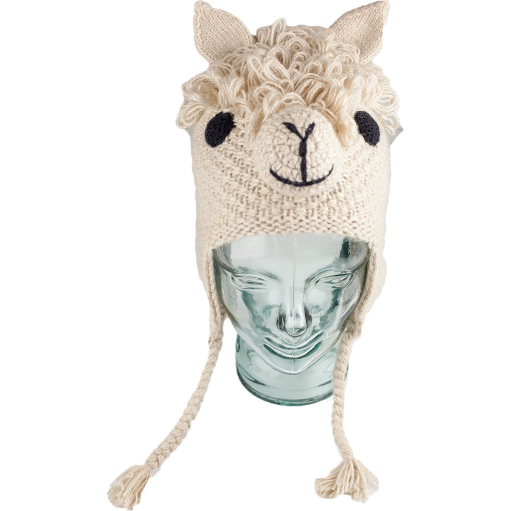 Andes Gifts Kids Animal Hat: Alpaca