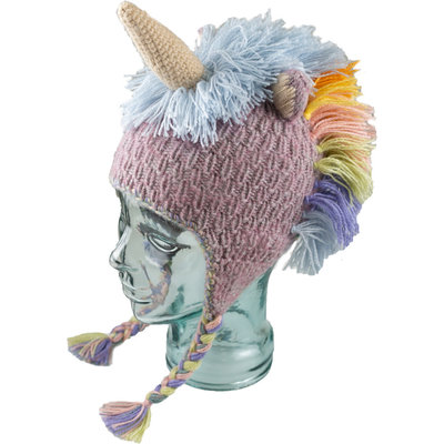 Andes Gifts Kids Animal Hat: Pastel Unicorn
