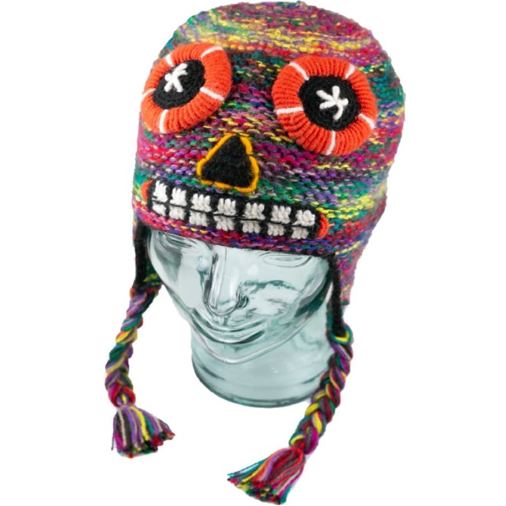 Andes Gifts Kids Adventure Hat: Sugar Skull