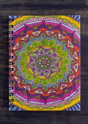 Mr Ellie Pooh Large Valentina Mandala Journal