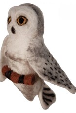 DZI Handmade Wild Woolie Snowy Owl Ornament