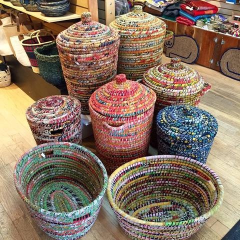 Sari baskets and hampers