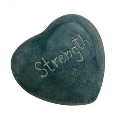 strength soapstone heart