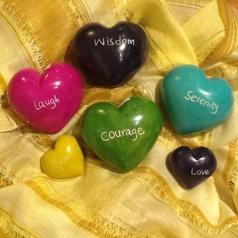 soapstone heart collection