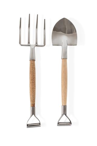 shovel and pitchfork salad servers