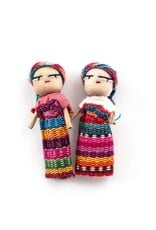 2-Inch Assorted Worry Dolls - Set of 10 - Global Crafts Wholesale