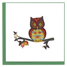 Quilling Card Owl Quilled Card