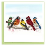 Quilling Card Songbirds Quilled Card