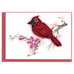 Quilling Card Cardinal Quilled Gift Enclosure Card