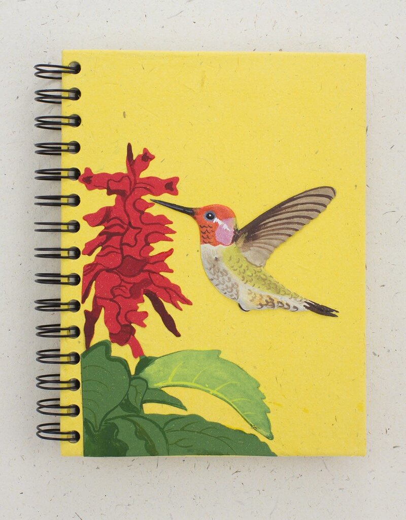 Mr Ellie Pooh Large Hummingbird Journal