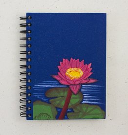 Mr Ellie Pooh Large Lotus Flower Journal