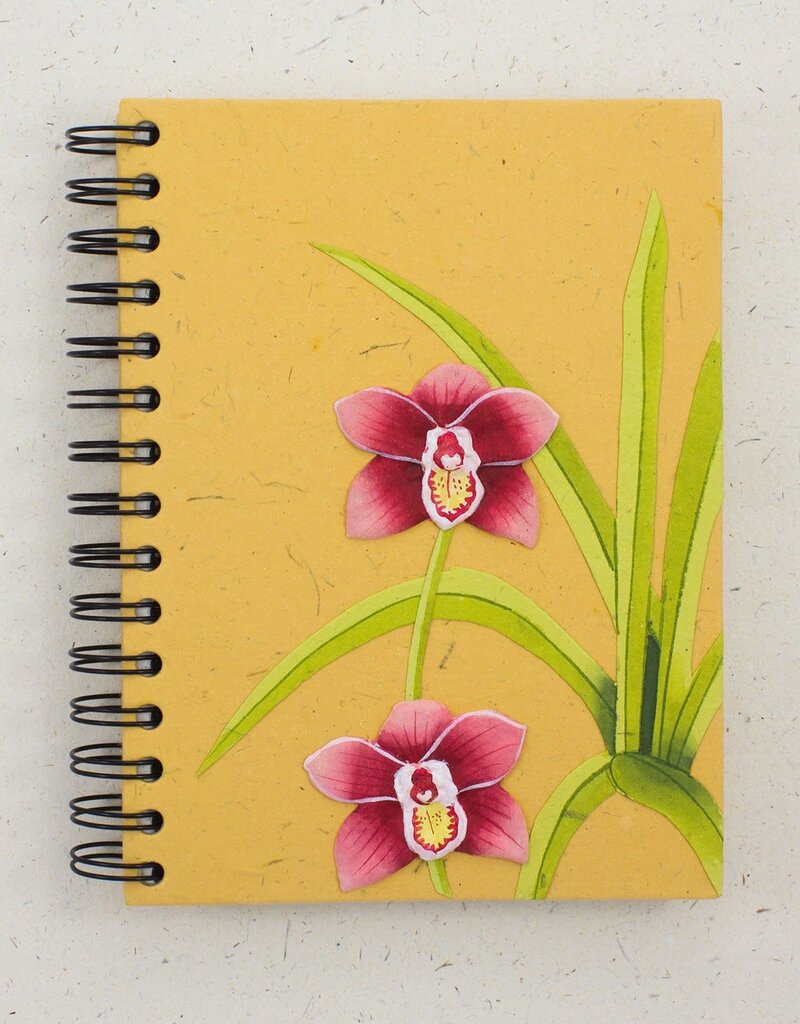 Mr Ellie Pooh Large Orchid Flower Journal
