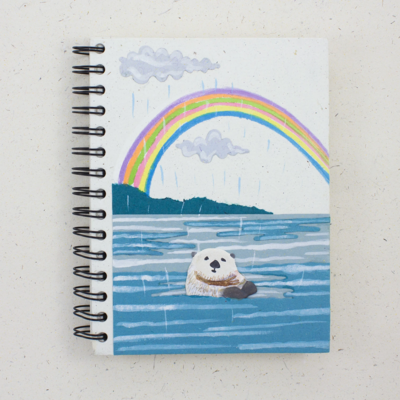 Mr Ellie Pooh Large Sea Otter Journal