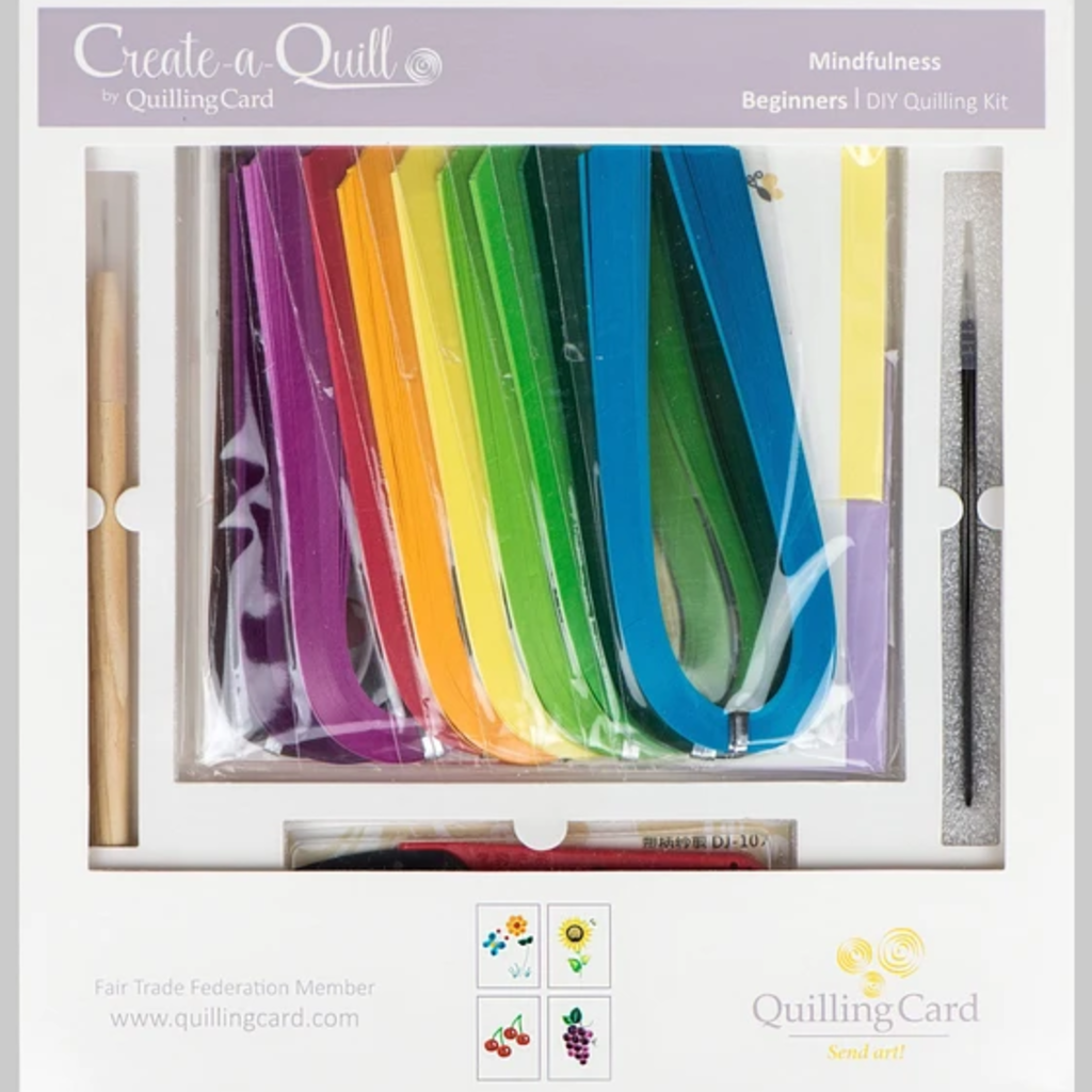Quilling Card DIY Beginners Quilling Kit: Fruit & Floral