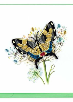 Quilling Card Swallowtail Butterfly Quilled Card