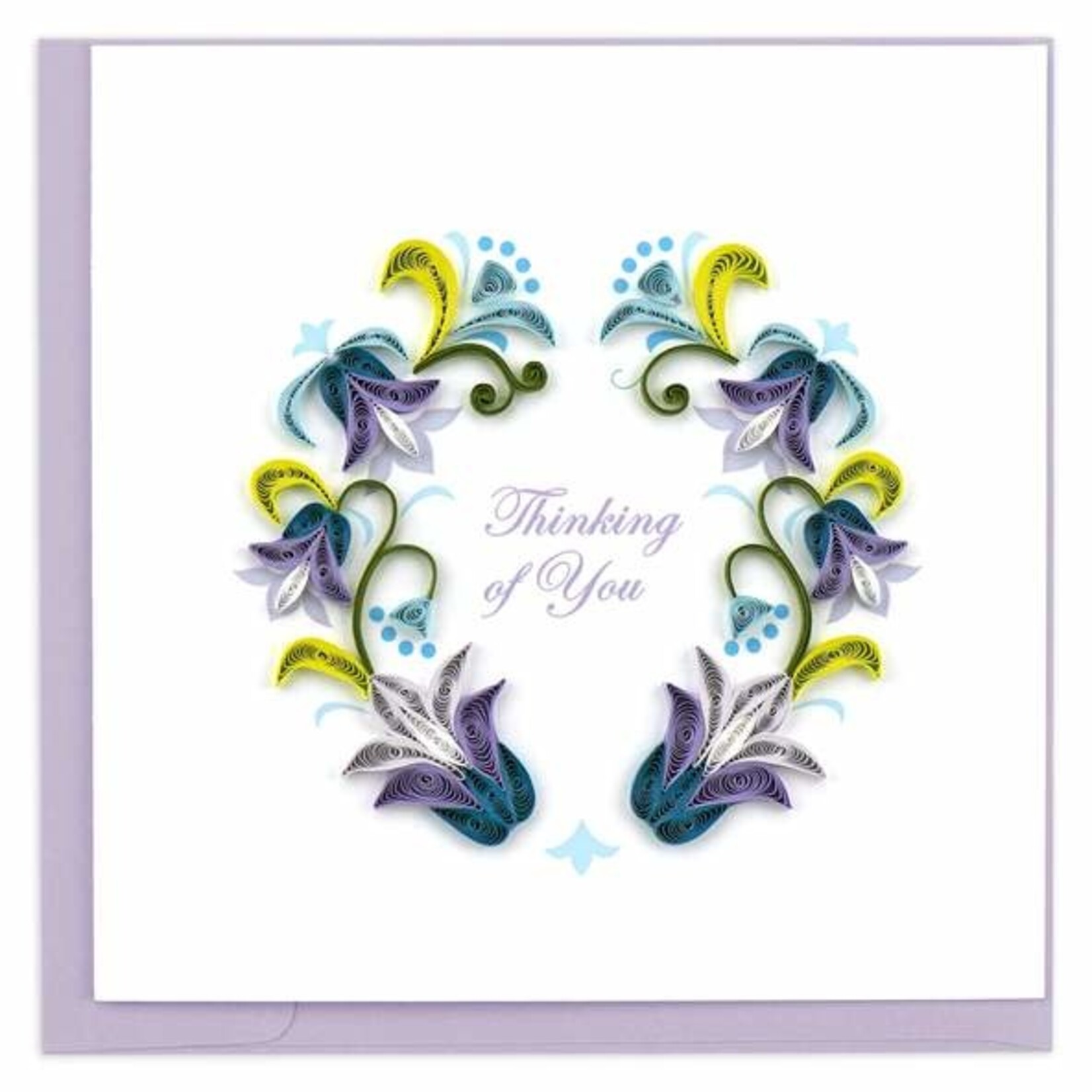 Quilling Card Thinking of You Quilled Card