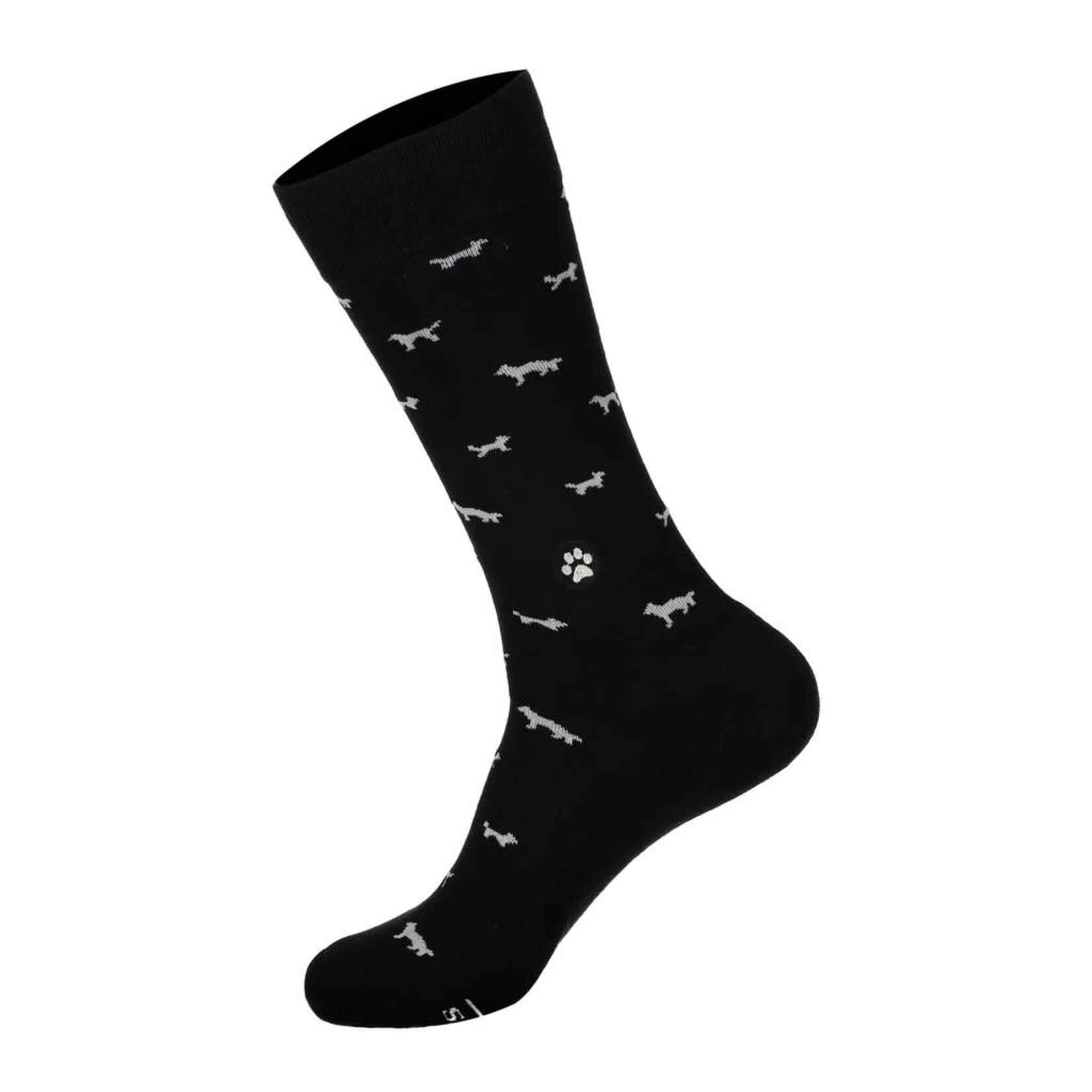 Conscious Step Socks that Save Dogs: Black
