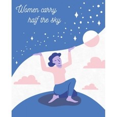 Good Paper Women Carry the Sky Any Occasion Card