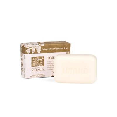 Ten Thousand Villages Rose Soap