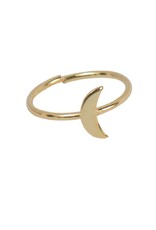 Ten Thousand Villages Crescent Moon Ring