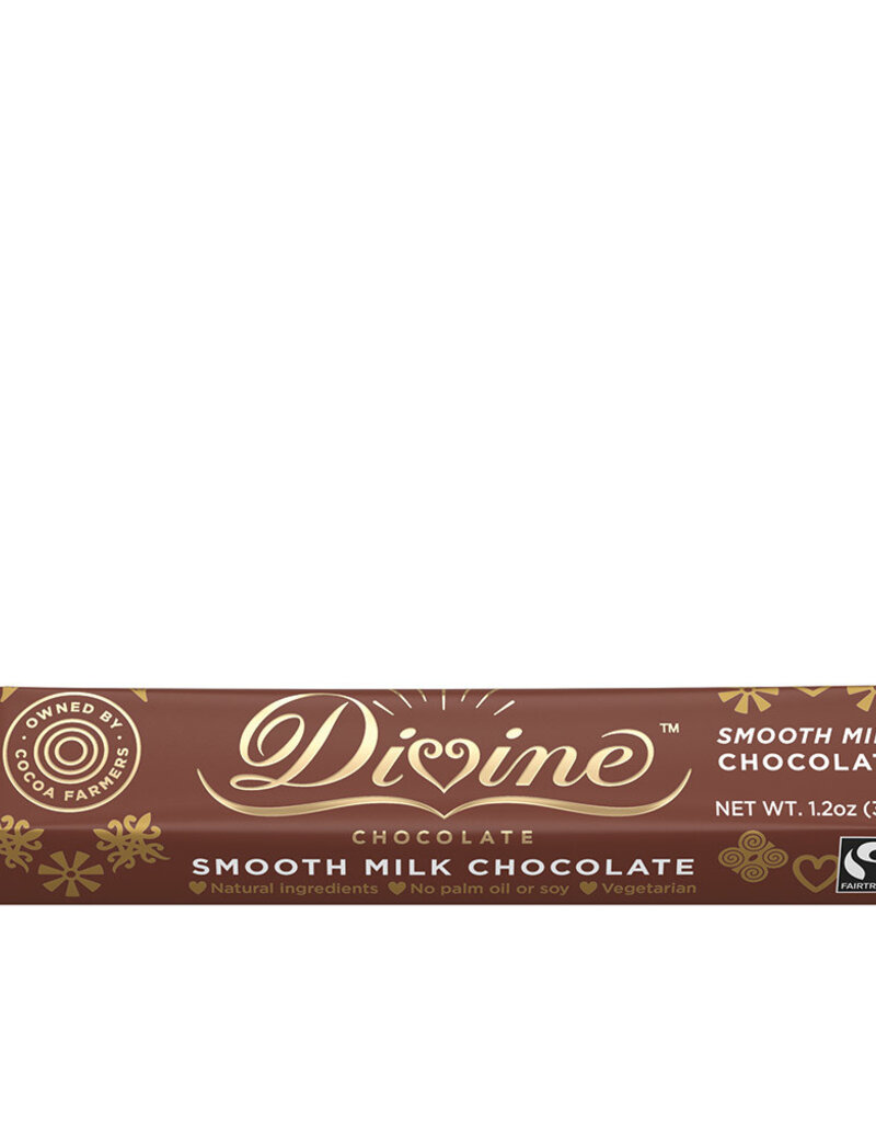 Divine Chocolate Milk Chocolate Small Bar 1.2oz