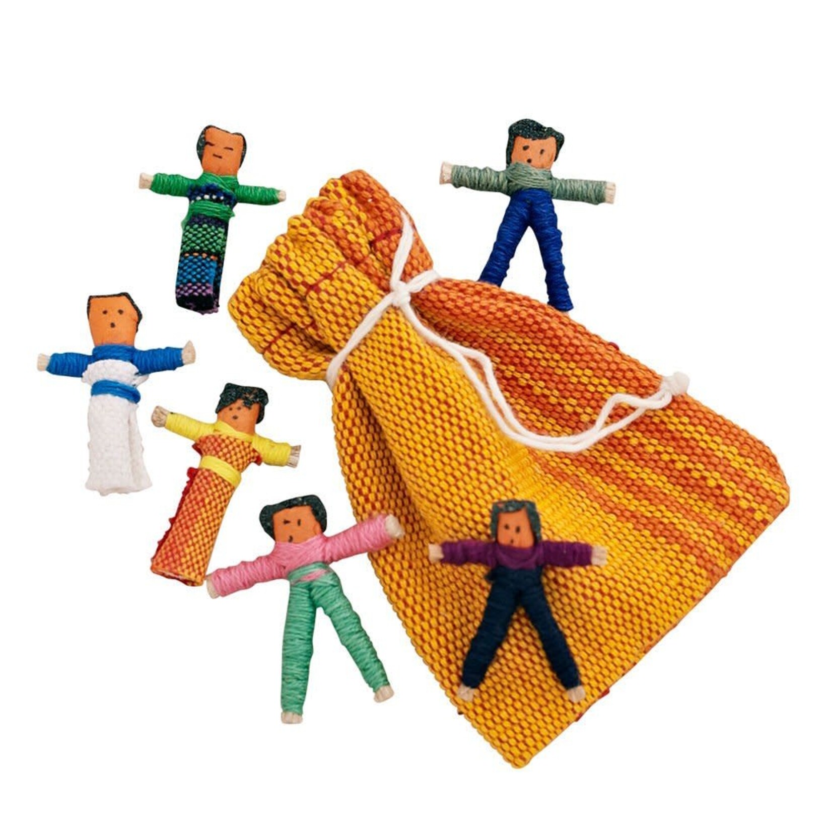 Ten Thousand Villages Worry Dolls 10 Count