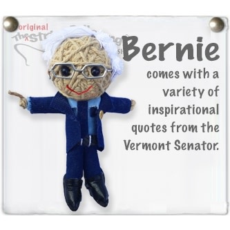 History String Doll Keychain Bernie Sanders Global Gifts
