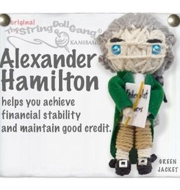 Kamibashi Alexander Hamilton String Doll Keychain